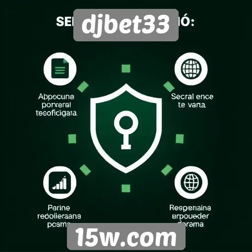 Recursos de segurança no site djbet33